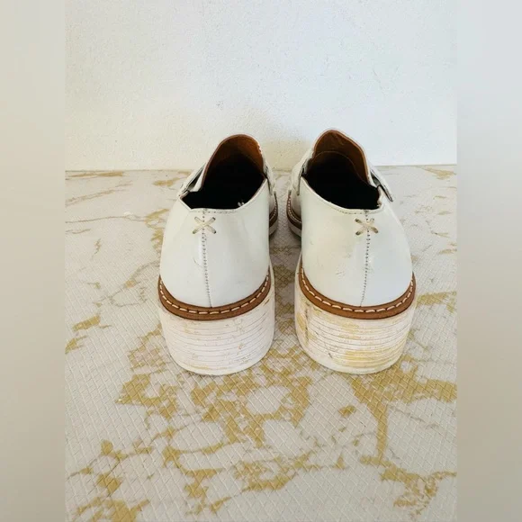 🔥🔥FINAL CLEARENACE 🔥🔥 RAG & BONE White Leather Women’s Shoes - Picture 6 of 8